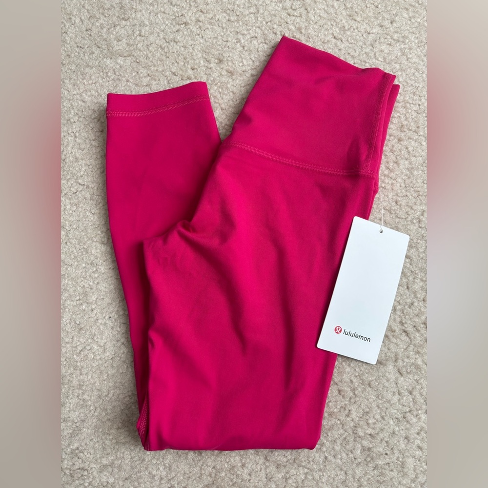 Lululemon Hot Pink Align Leggings